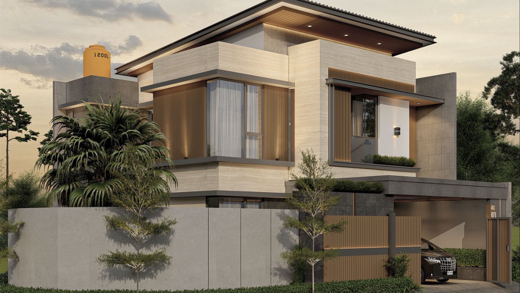 Rumah Hitung Tanah Area Cipete