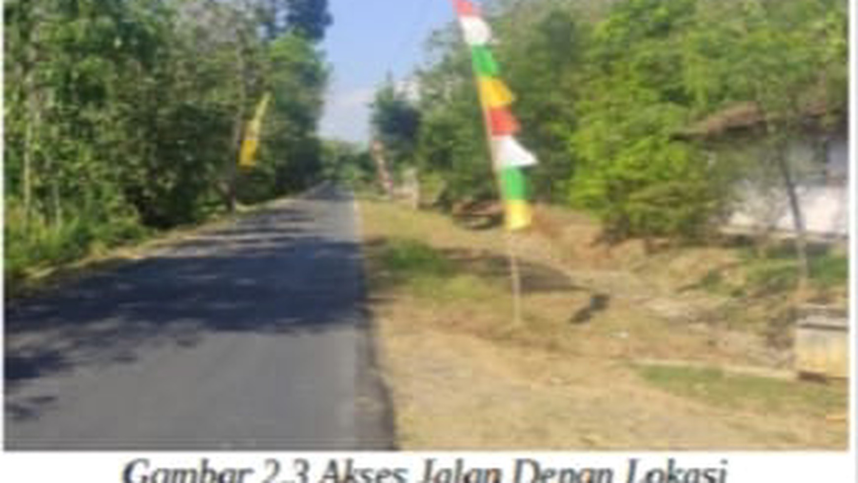 Dijual Tanah dan Kandang Kawasan Pertanian dan Akses Jalan Kabupaten