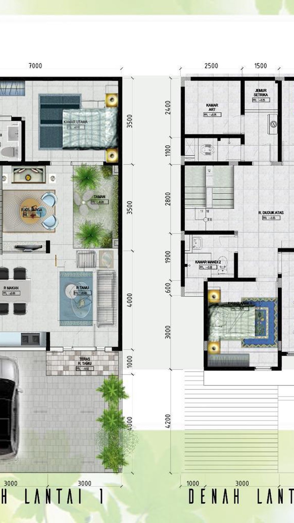 Rumah Hitung Tanah Area Cipete