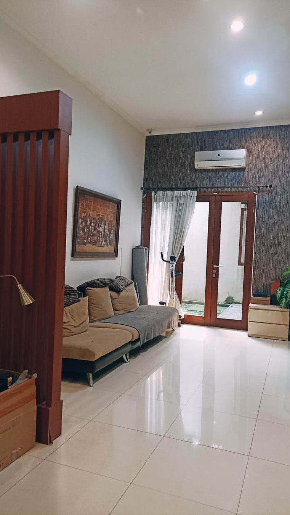 Rumah Fully renovasi Kencana loka depan, BSD city