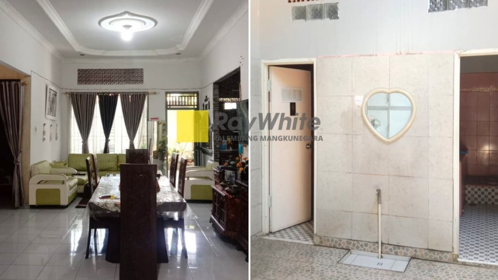 Dijual rumah di tengah kota 