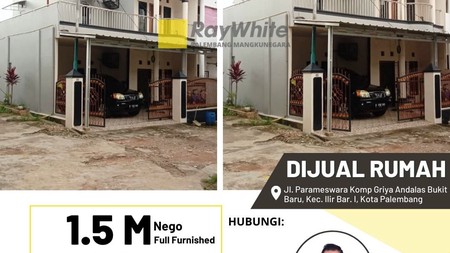 DIJUAL RUMAH Padat penduduk 