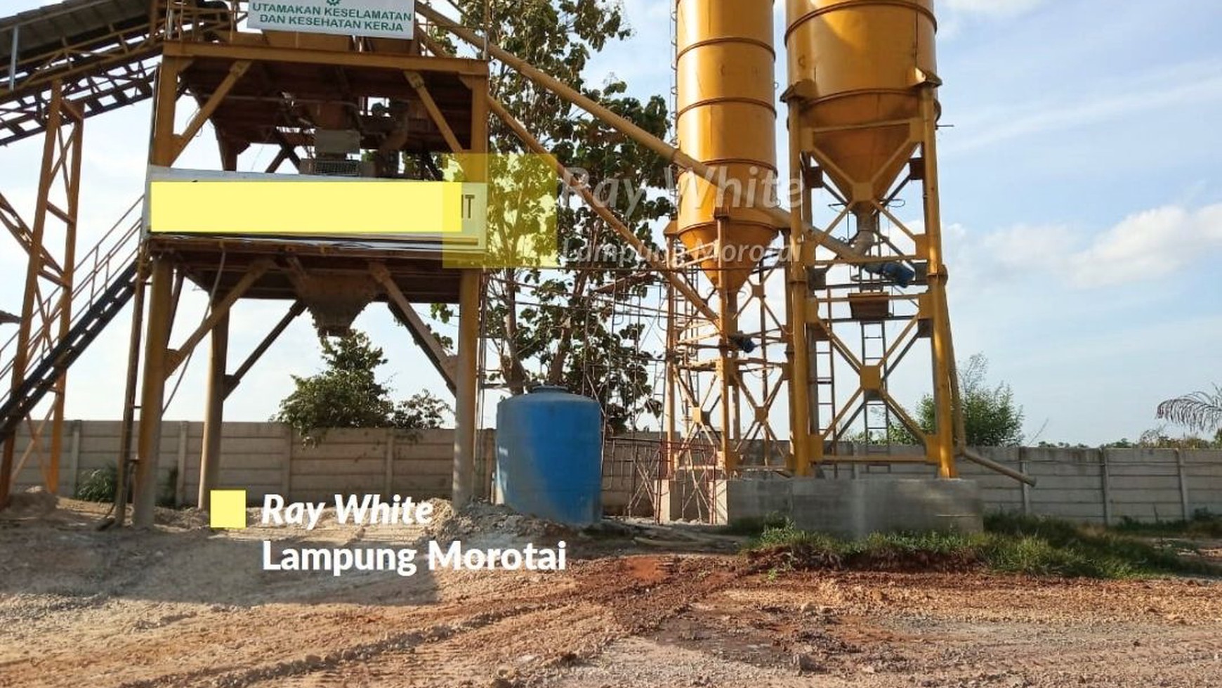 Dijual Tanah + Batching Plant Lampung Tengah