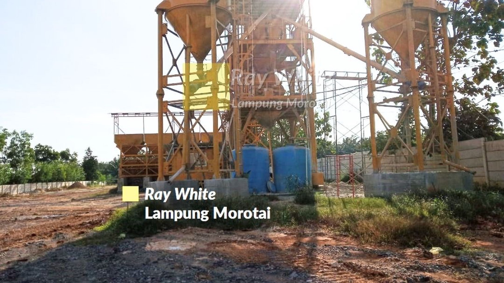 Dijual Tanah + Batching Plant Lampung Tengah