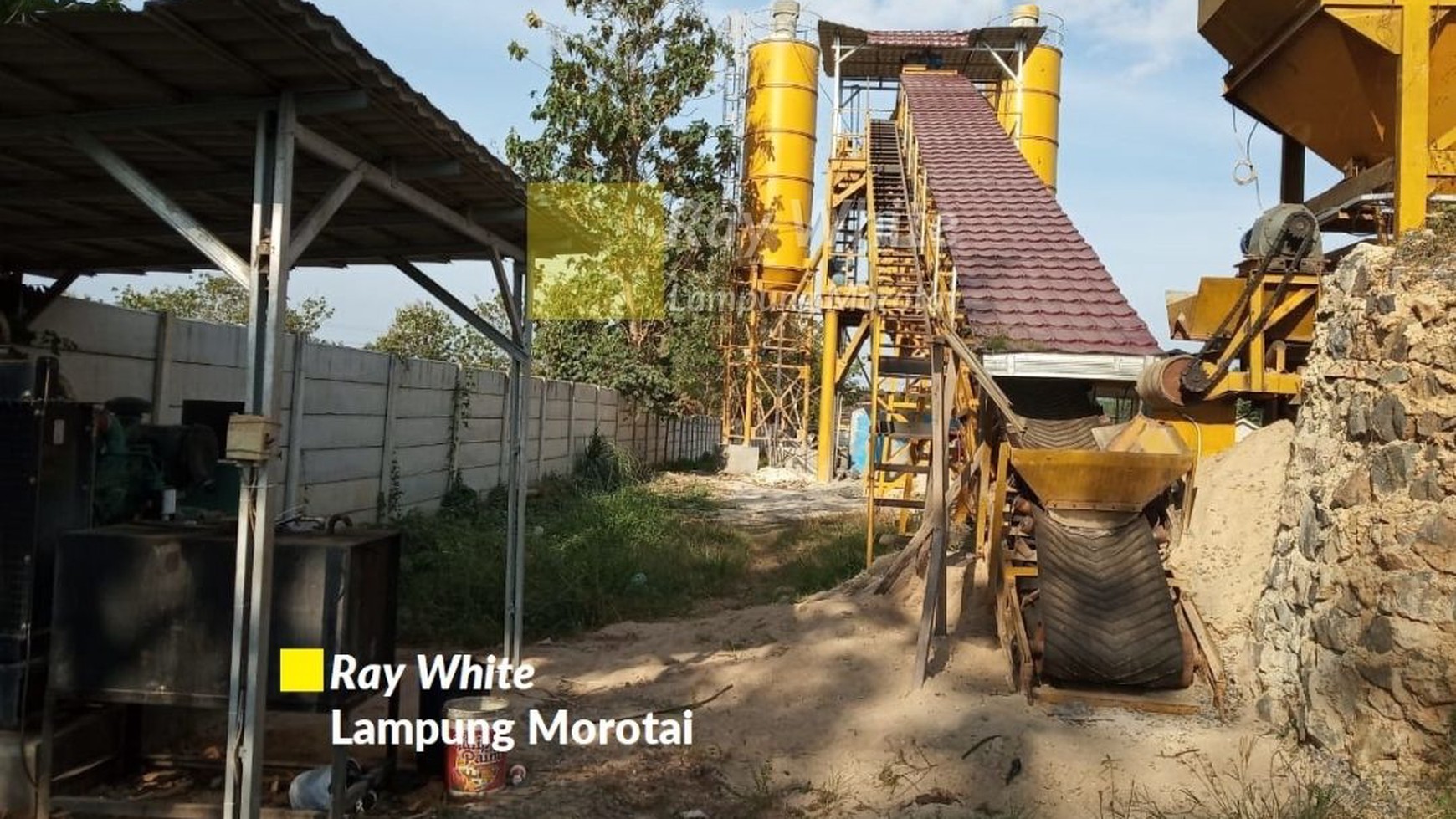 Dijual Tanah + Batching Plant Lampung Tengah