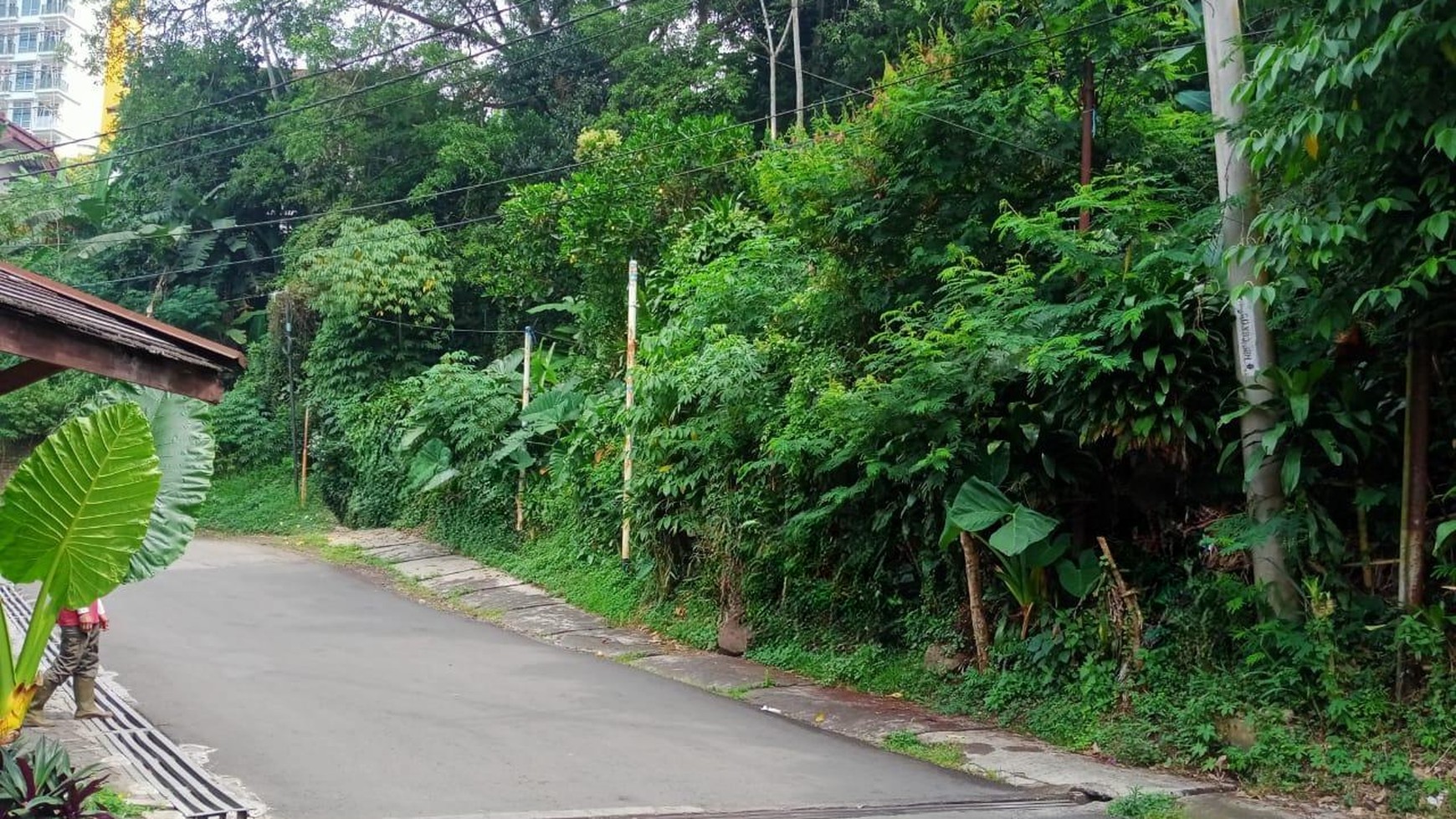 Tanah Siap Bangun Up Slope di Komplek Cipaku Indah