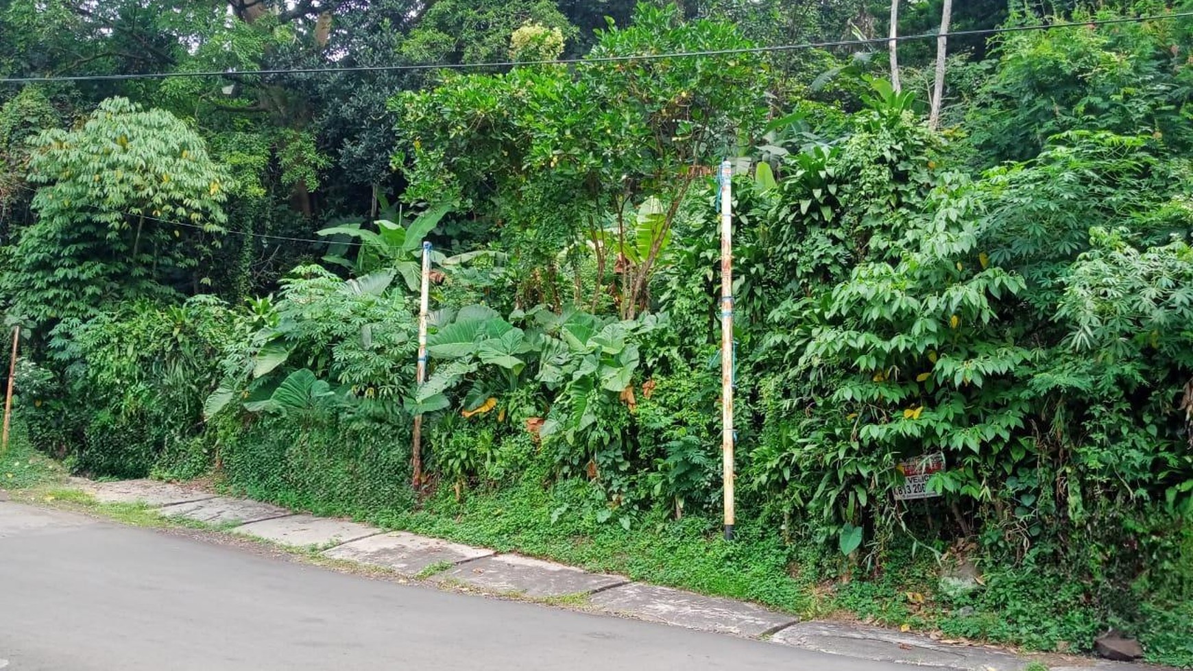 Tanah Siap Bangun Up Slope di Komplek Cipaku Indah