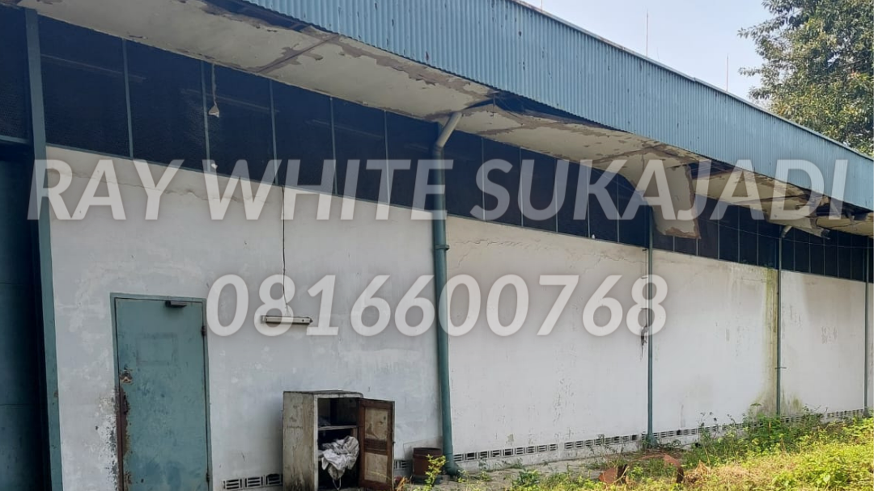 DIJUAL BANGUNAN EX PABRIK Sayap Garuda