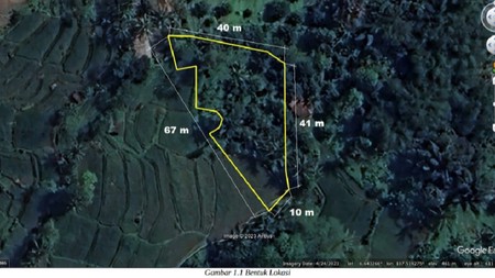 Tanah Kebun Kosong Kawasan Perkebunan dan sebagian Budidaya Tanaman Pangan