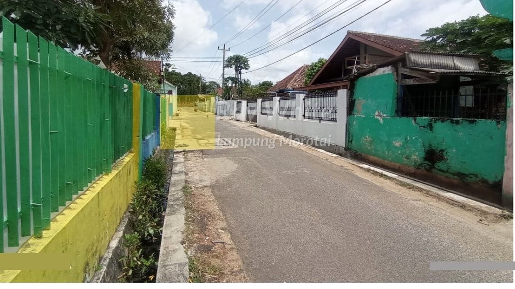 Dijual Tanah Bonus Bangunan Sekolah hl