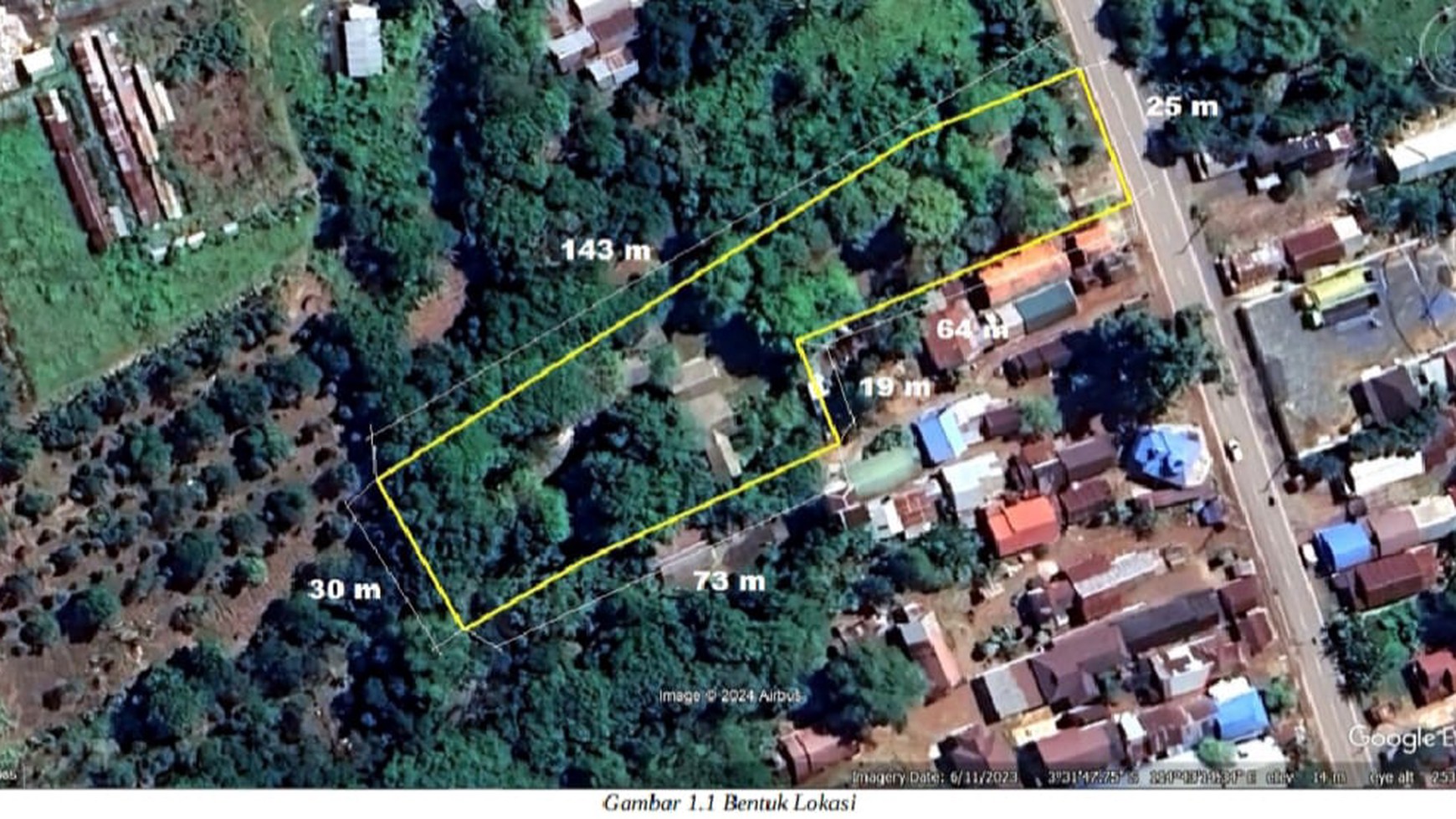 Rumah Hitung Tanah Area Cipete