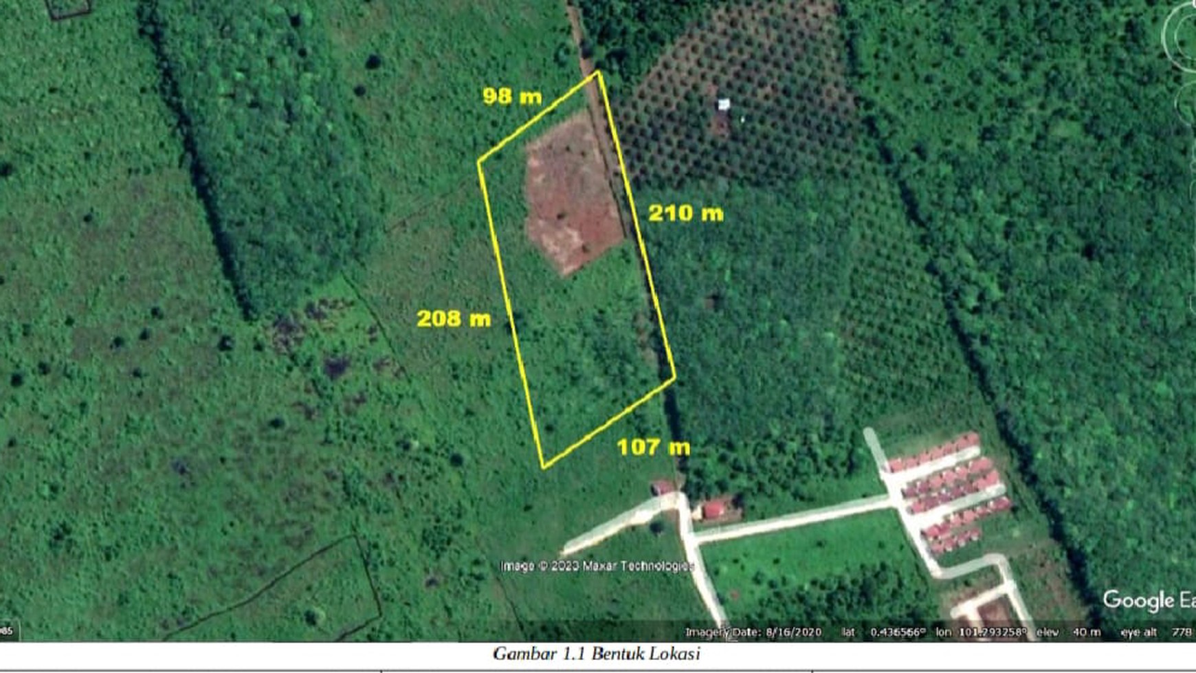 Rumah Hitung Tanah Area Cipete