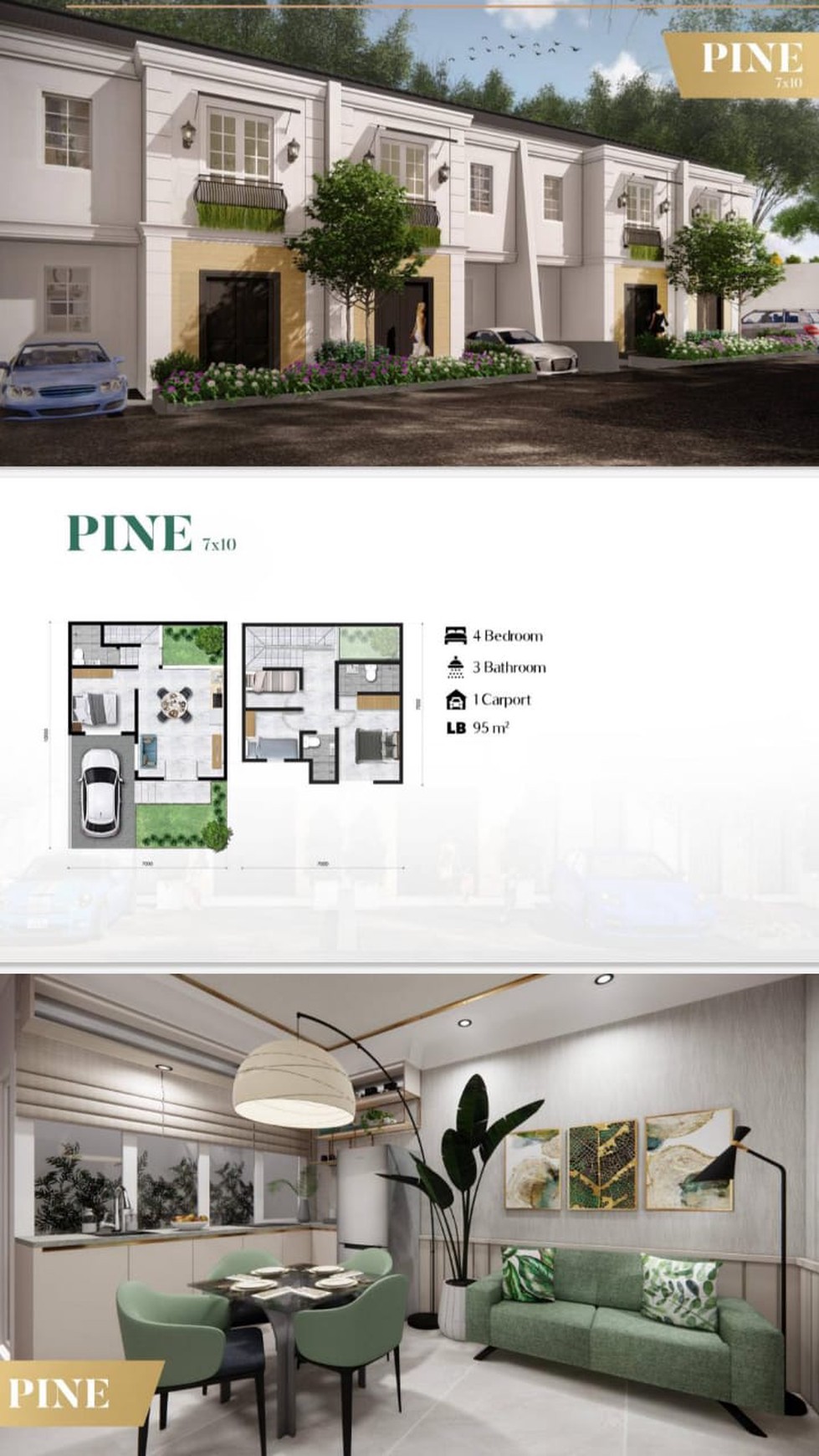 Rumah Hitung Tanah Area Cipete