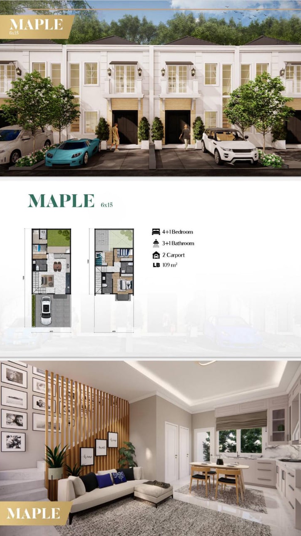 Rumah Hitung Tanah Area Cipete