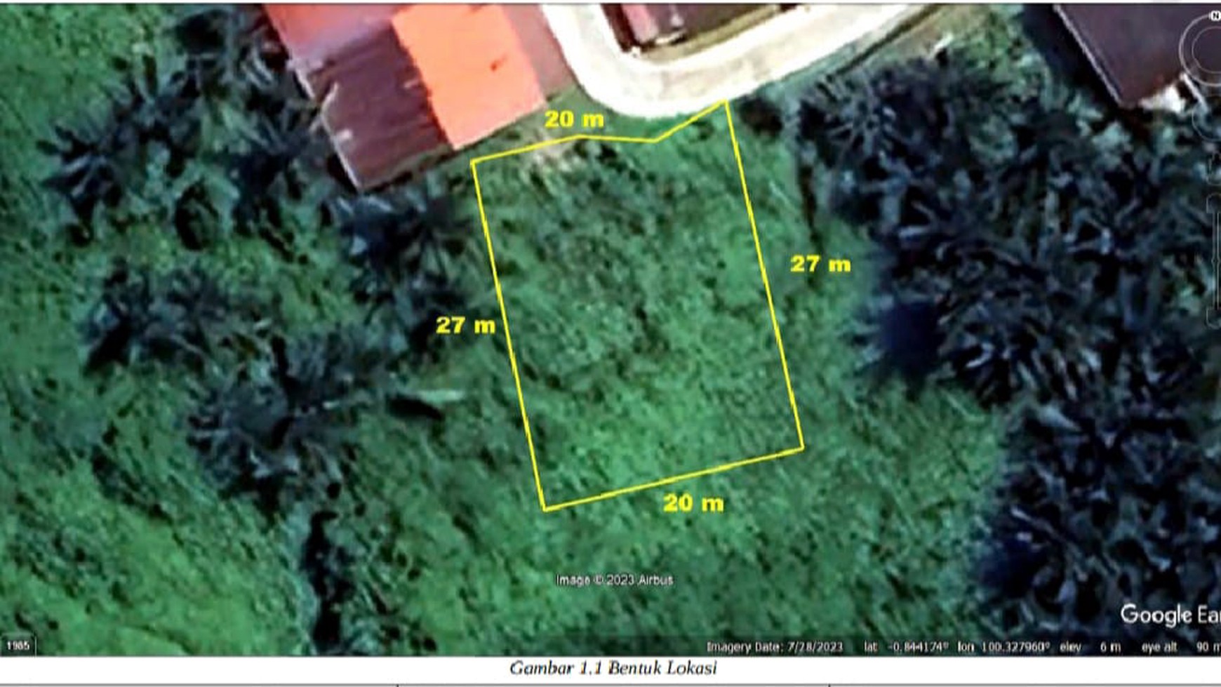 Rumah Hitung Tanah Area Cipete