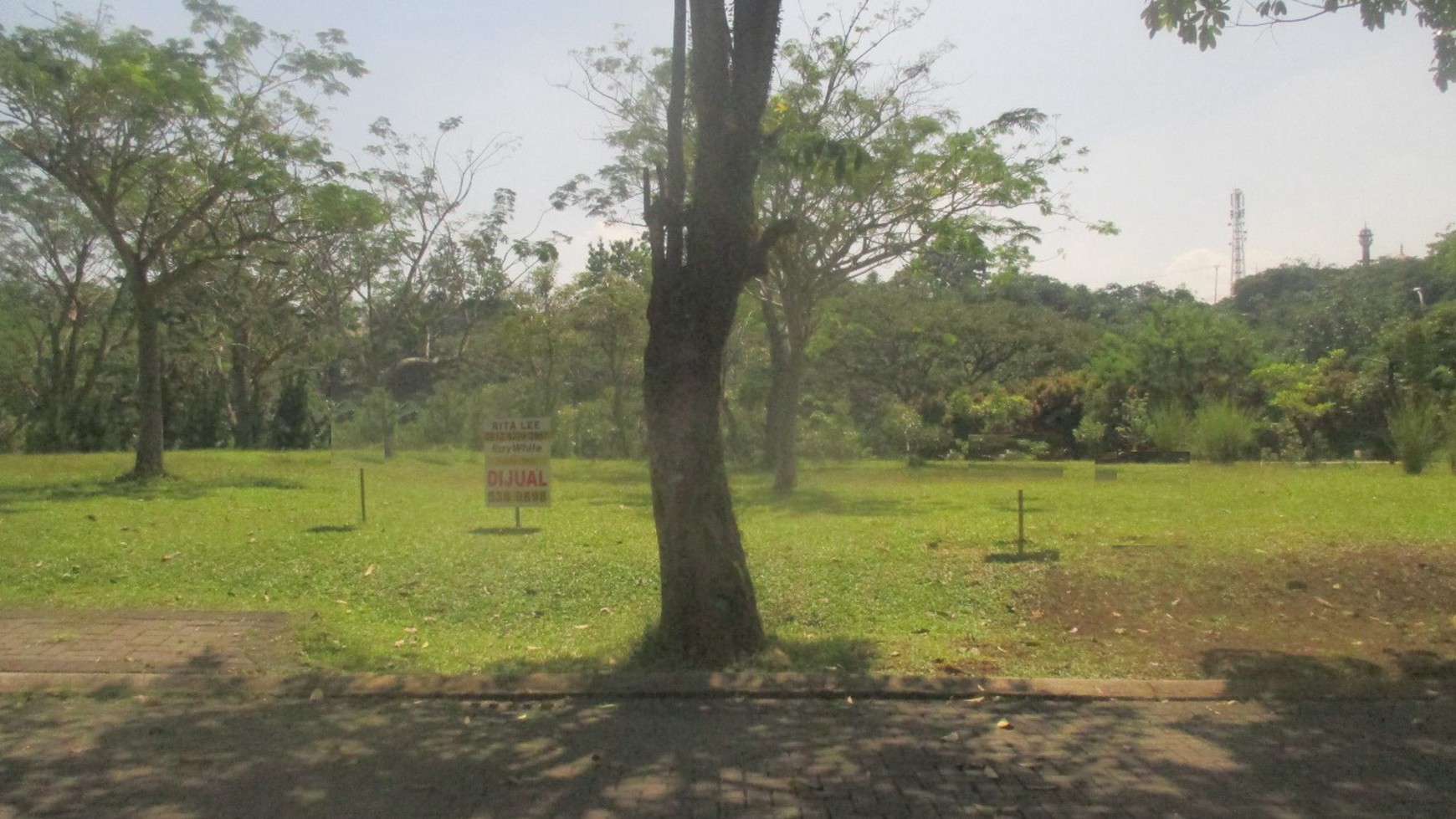 Tanah/ Kavling Hook Halaman Tanpa Batas The Avani Inika Island BSD, Dekat Kampus Atmajaya