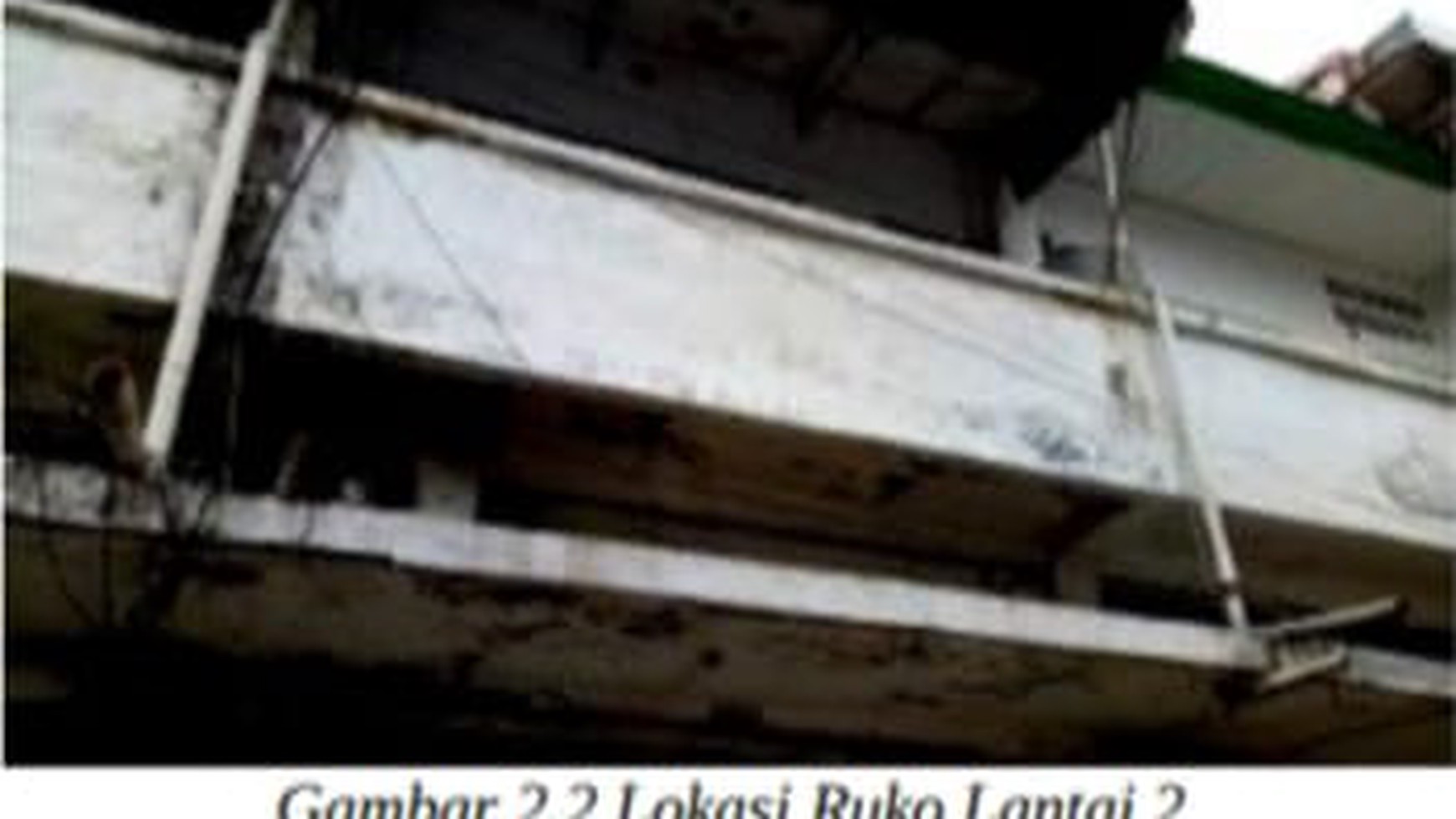 Bangunan Ruko 2 lantai Kawasan Perdagangan dan Jasa