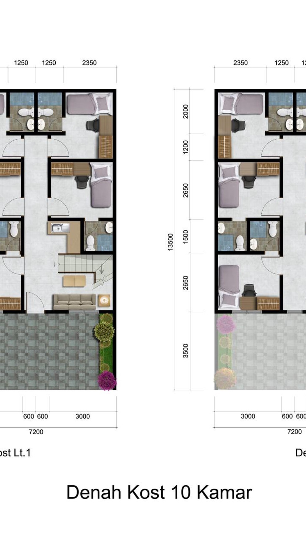 Rukost Full Furnished di Colombus Residence Karawang