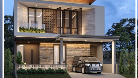 Dijual Rumah Pakuwon Indah New Baru BONUS SEMI Furniture Modern Strategis Lokasi TerDEPAN area Imperial Golf, Granada ,The Mansion Dekat Pakuwon Mall, PTC Supermall