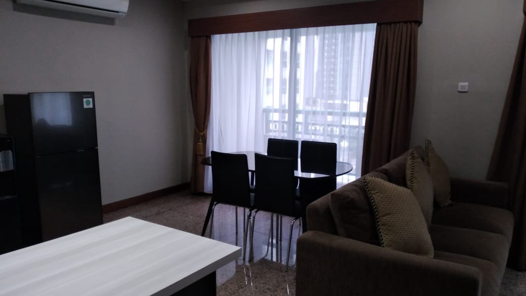 Dijual Apt Pavillion level rendah, dekat mall 200 m ke Sudirman