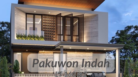 dijual rumah mewah baru gress pakuwon indah