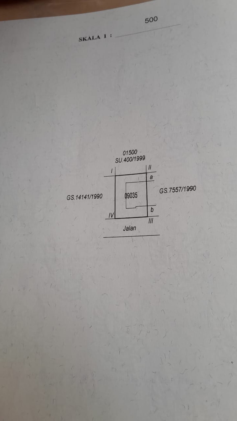 Rumah Hitung Tanah Area Cipete