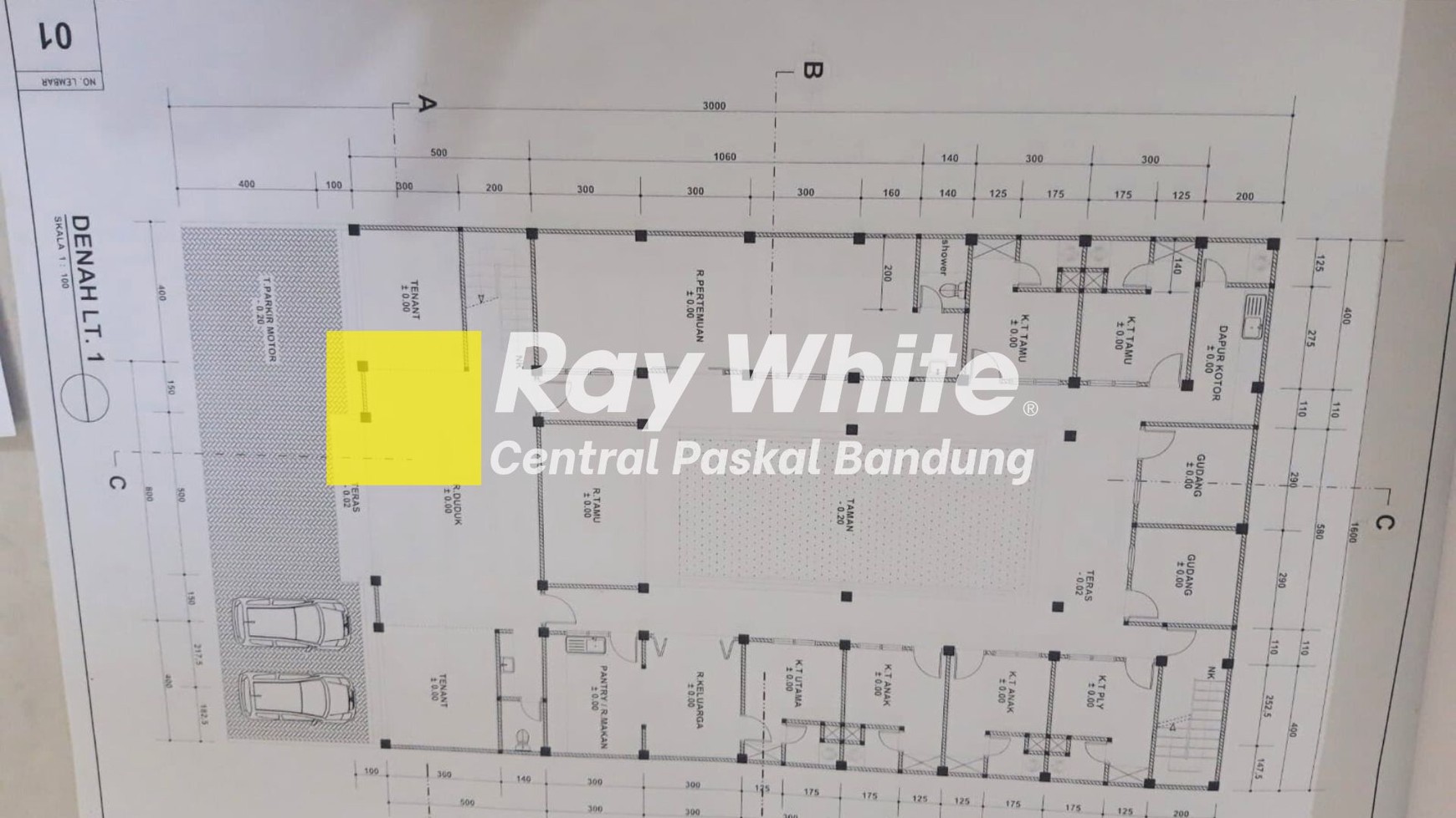 Rumah Hitung Tanah Area Cipete