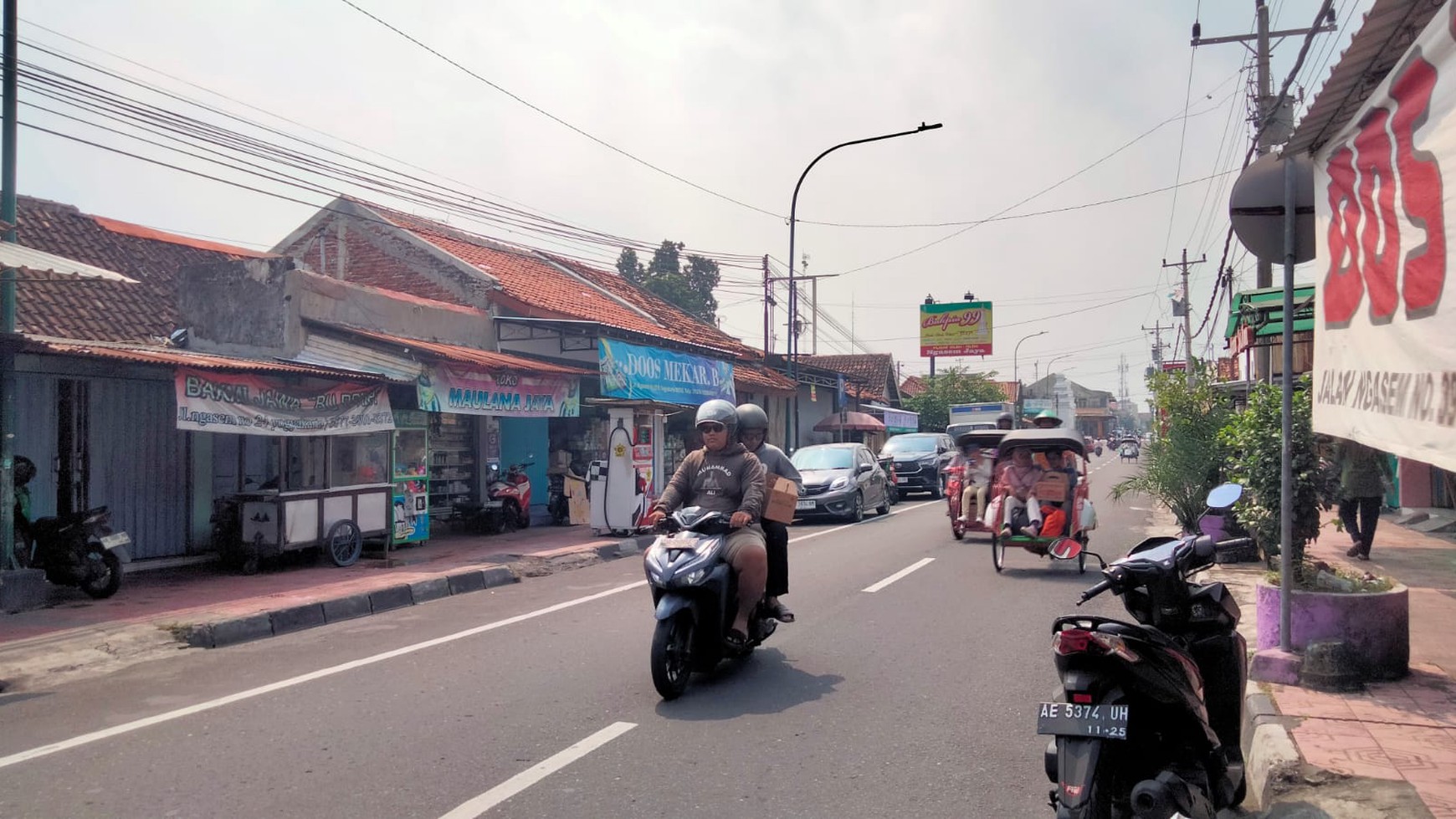 Ruang Usaha Lokasi Strategis Dekat Kawasan Wisata Tamansari Kraton Yogyakarta 