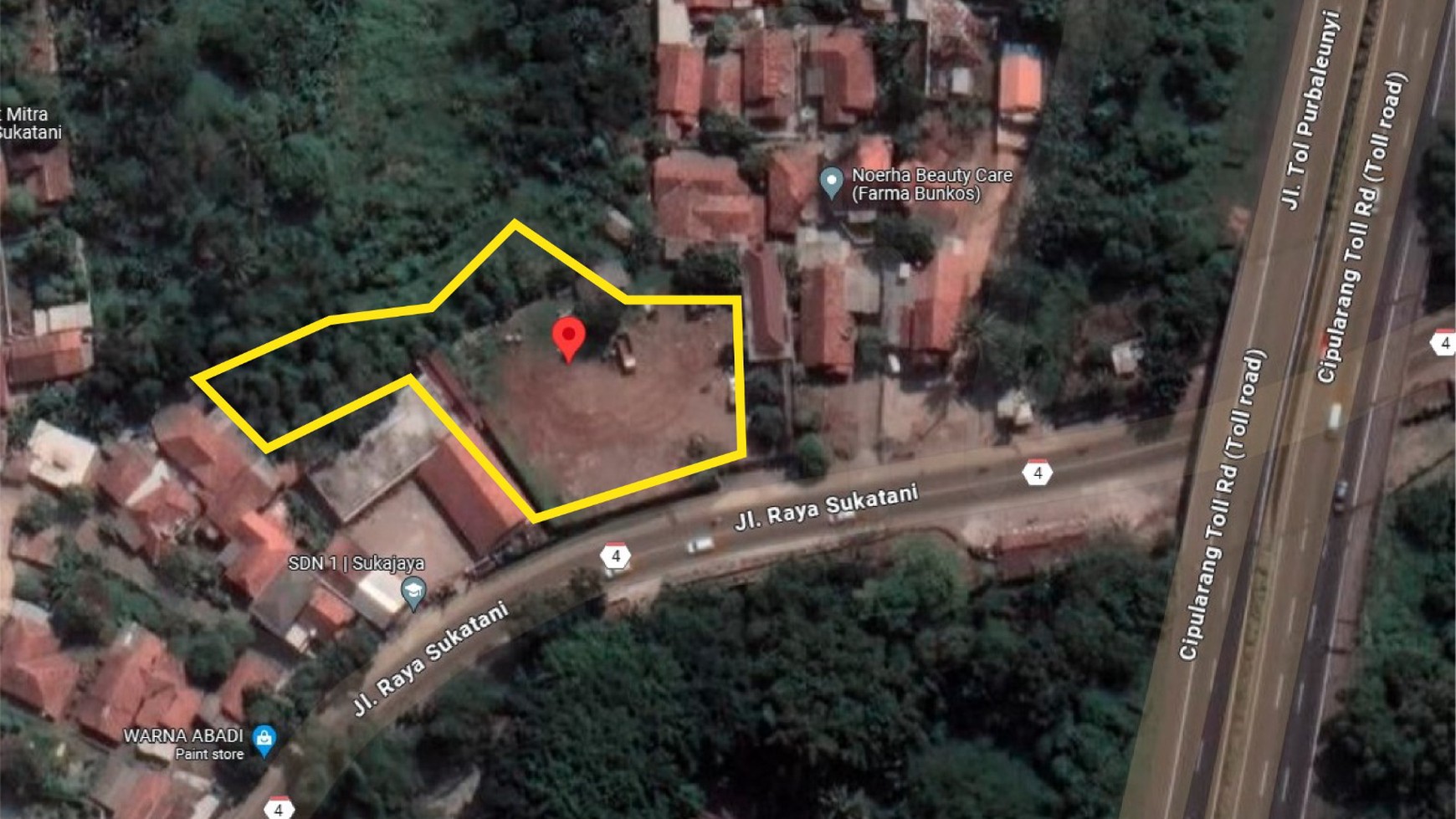 Rumah Hitung Tanah Area Cipete