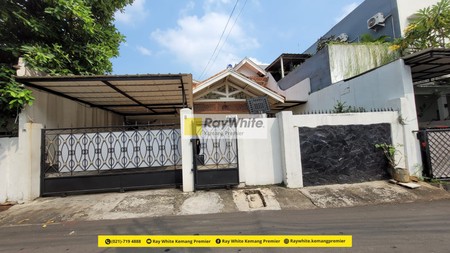 Dijual rumah tinggal di dekat Duren Tiga Raya (jl Veteran)