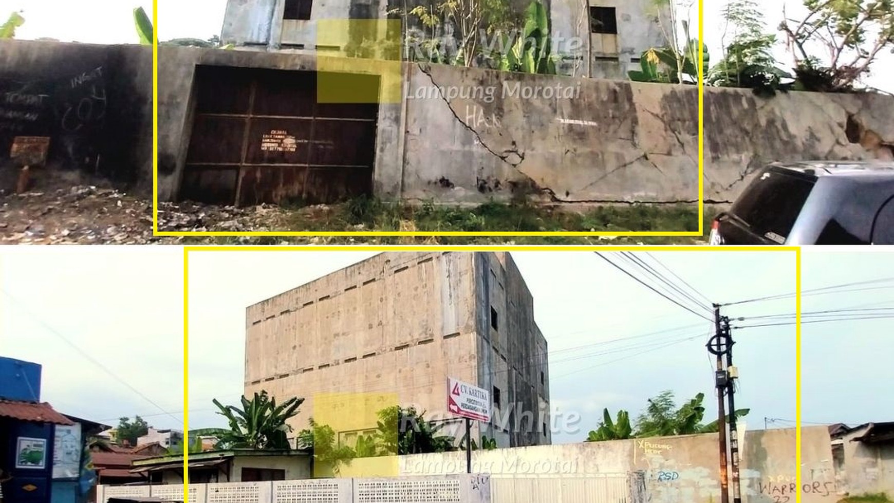 Dijual Gedung Teluk Betung Selatan