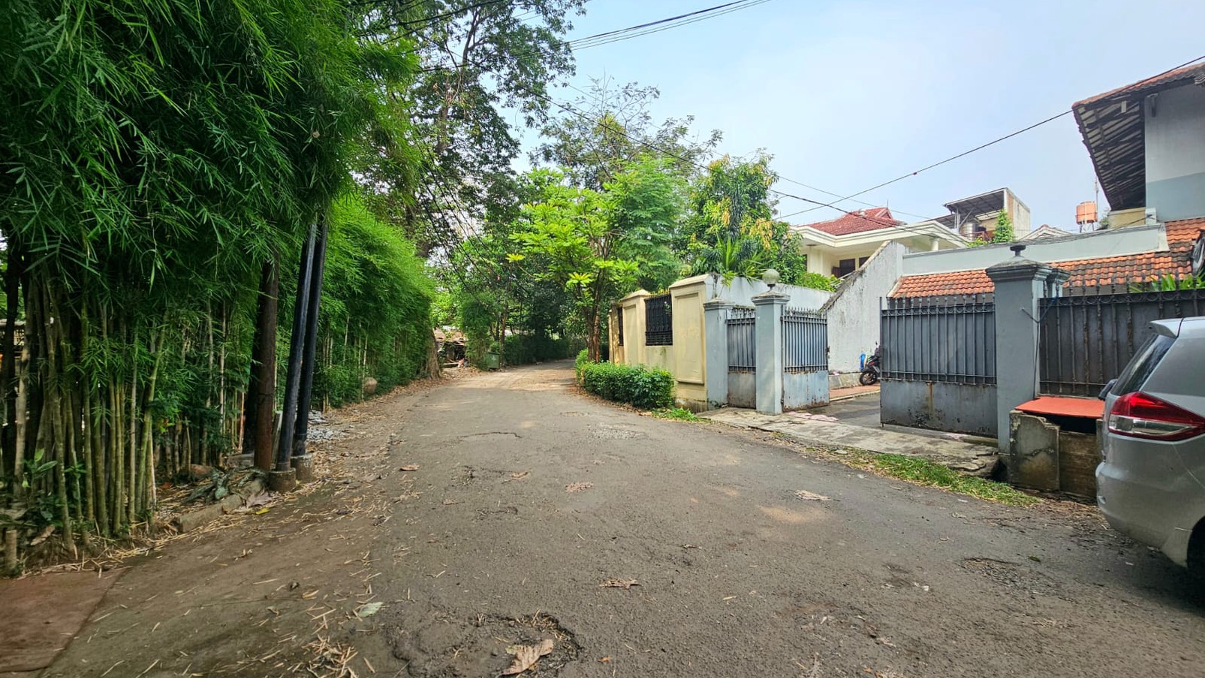 Rumah Taman luas 750 m2 di Komplek Margasatwa Baru, Pondok labu. Jakarta Selatan