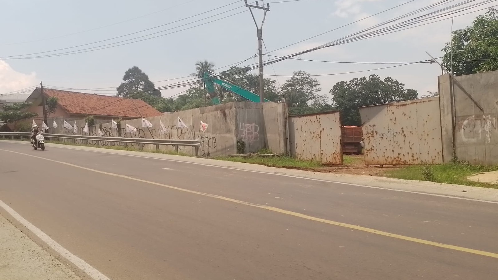 Lahan luas 1767 m2 di Kampung Kenanga Desa Cijantung kecamatan Sukatani. Purwakarta