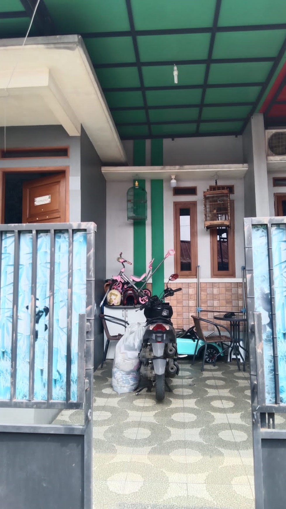 Rumah minimalis, 1 lantai, bebas banjir dalam Cluster di Pamulang