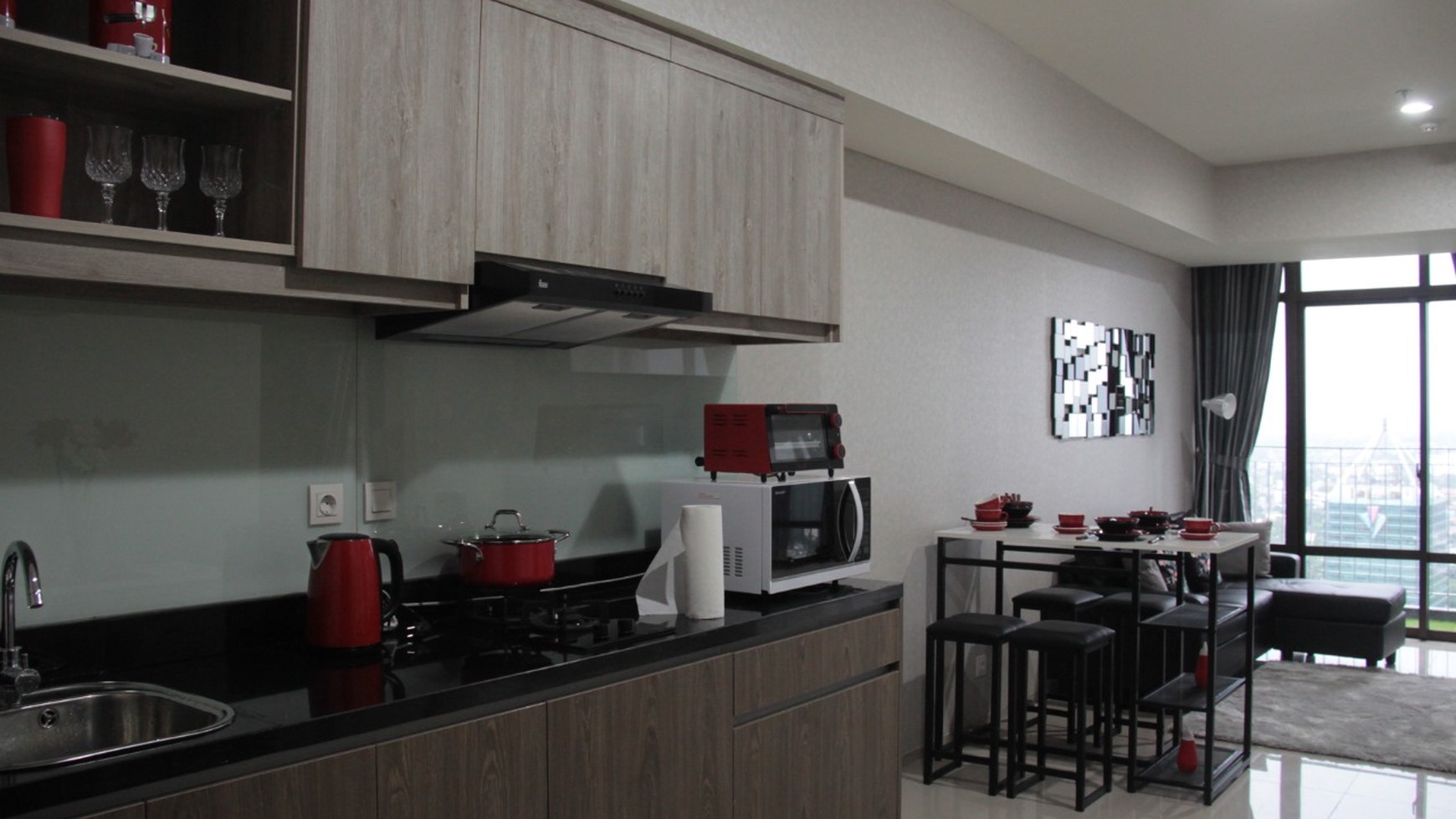 Apartemen di Tower Accent Bintaro, Hoek, Siap Huni di Sektor 7