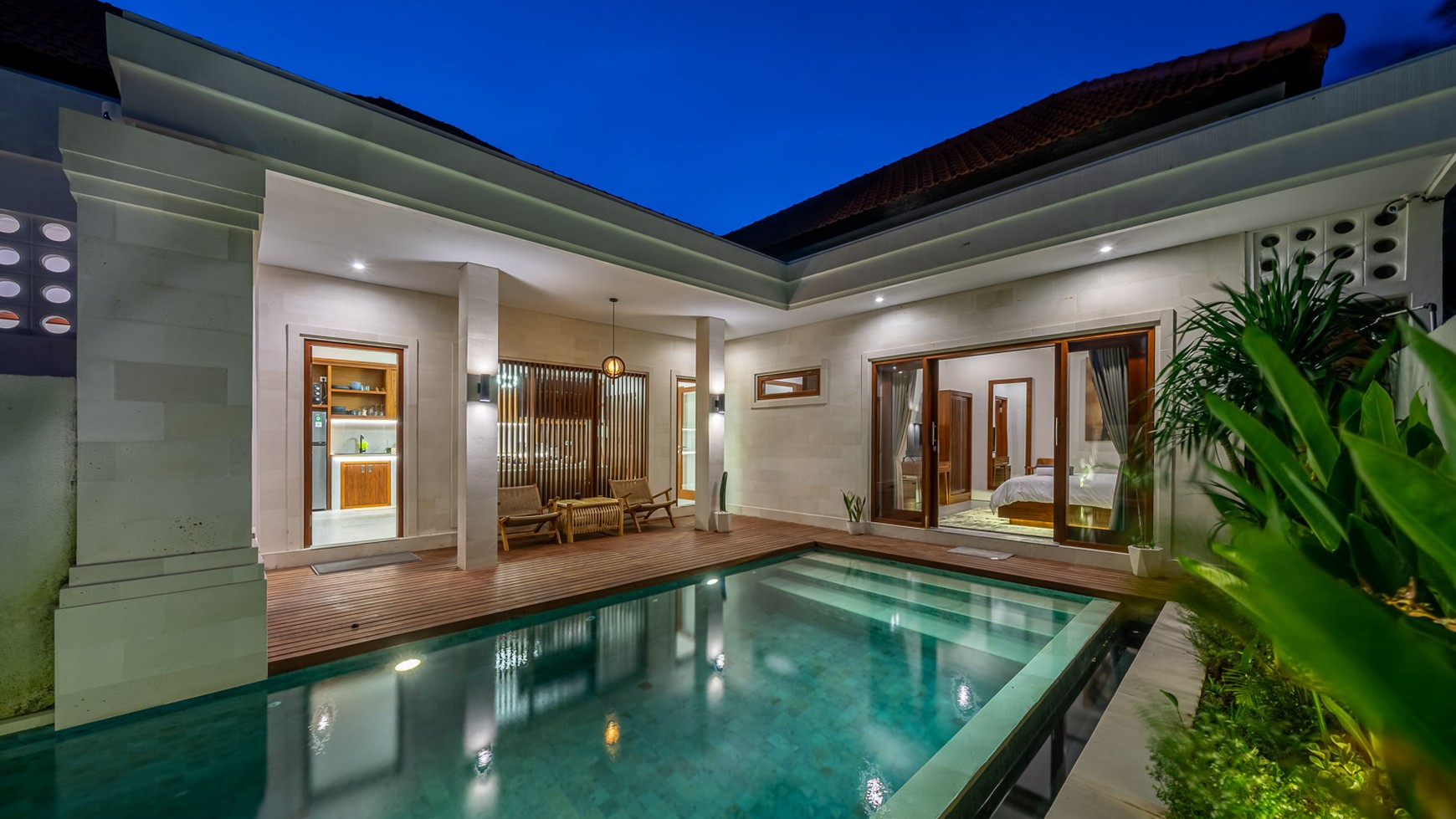 Yearly Rental - Spacious 3 Bedroom Villa with Private Pool in Pantai Berawa, Canggu