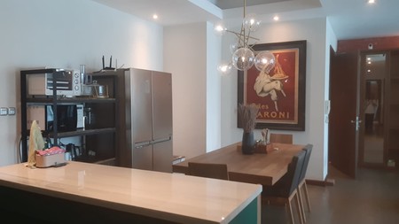 Murah Apartement setiabudi resident, full furnesed private lift, hadap taman