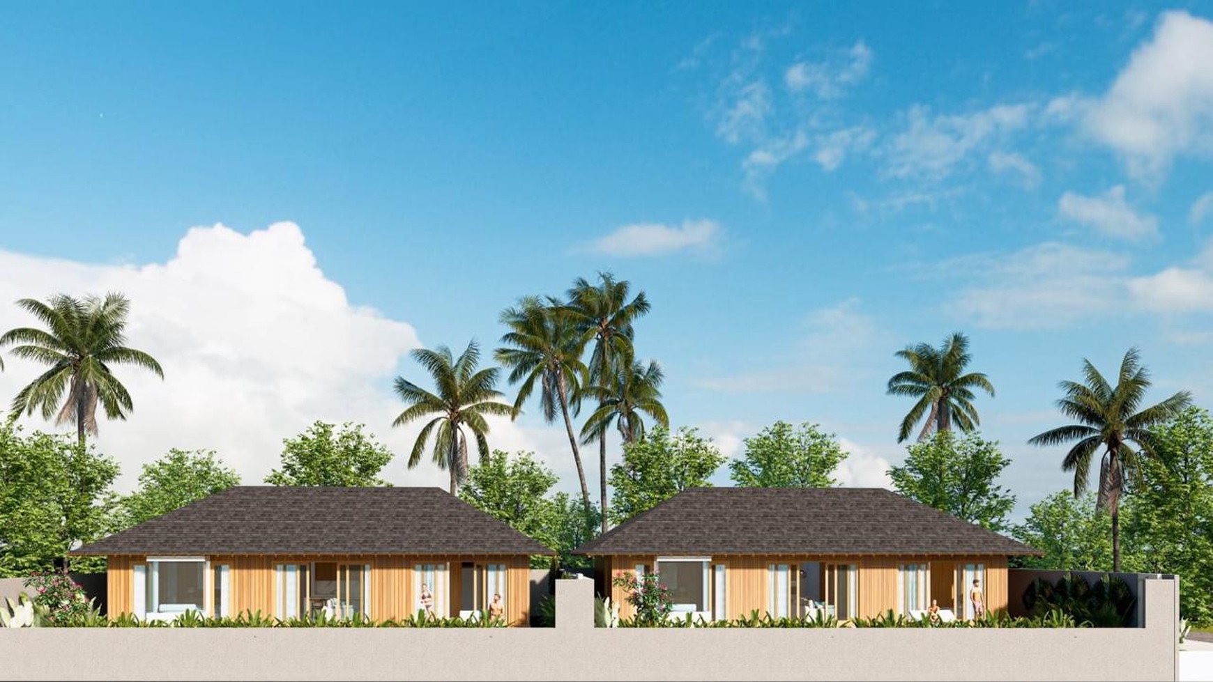 Leasehold- Modern minimalist villa in Canggu