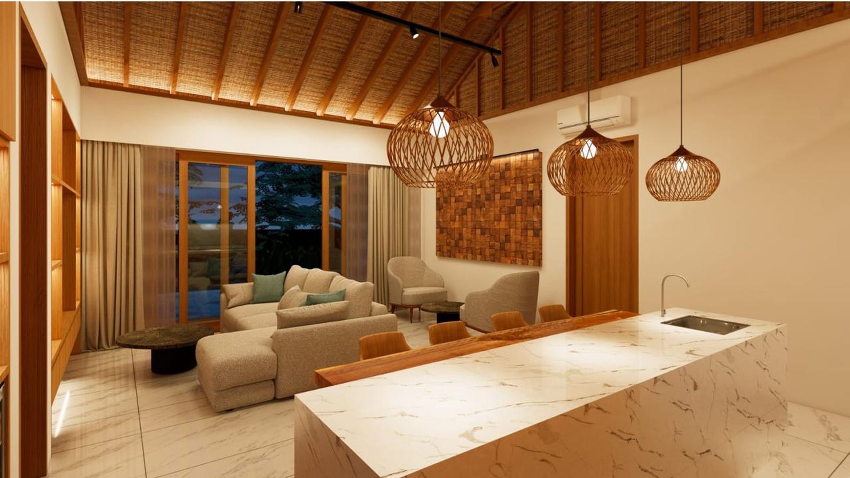 Leasehold- Modern minimalist villa in Canggu