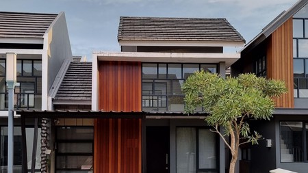 Rumah minimalis bagus, kemanan 24 Jam di Cisauk