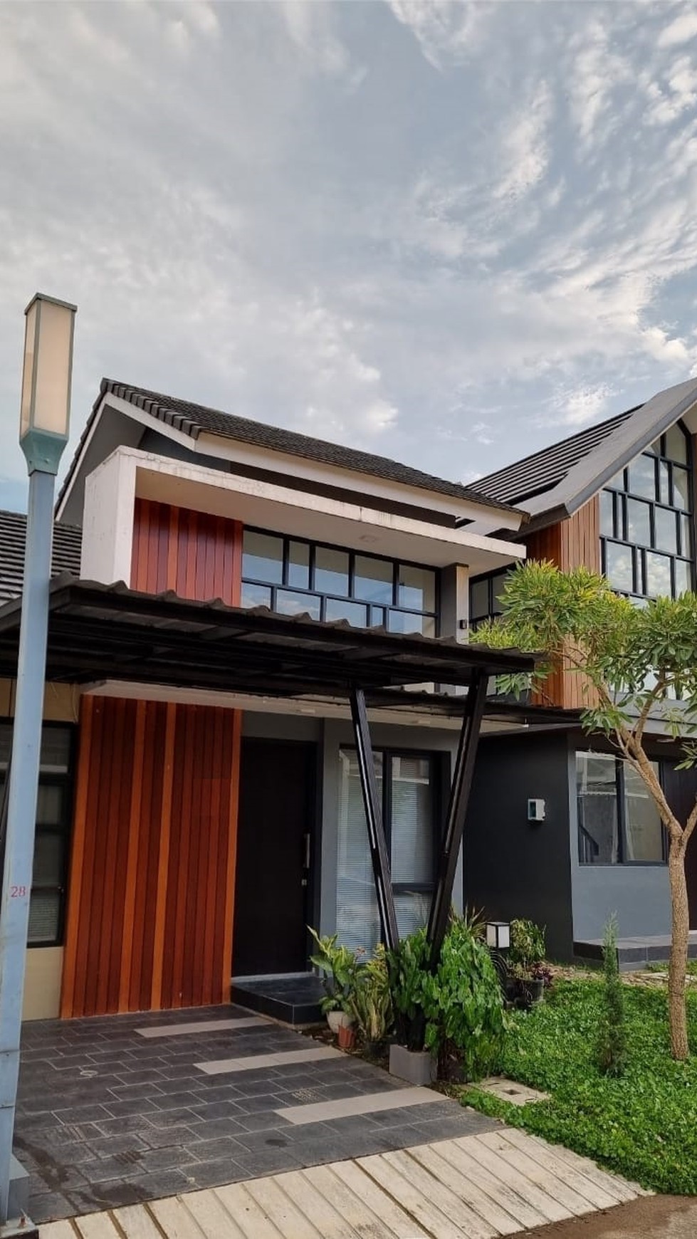 Rumah minimalis bagus, kemanan 24 Jam di Cisauk