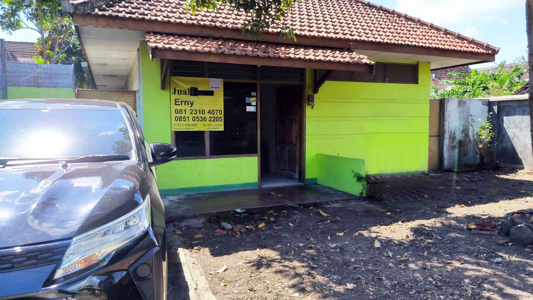 Rumah di Jl. PB. Sudirman Gg. Taitong Kota Bondowoso, Lokasi Tengah Kota, Area Padat Penduduk, Bagus + Terawat