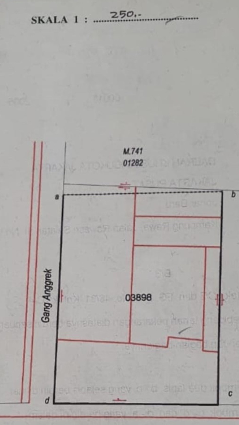 Dijual Tanah Kavling Bentuk Kotak Siap Pakai Di Rawa Selatan, Johar Baru, Jakarta Pusat