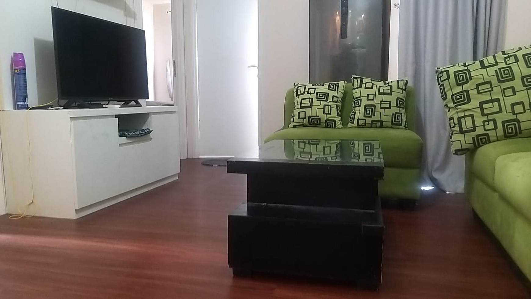 Apartemen Bassura City, Lantai 9, Furnished, View Lepas