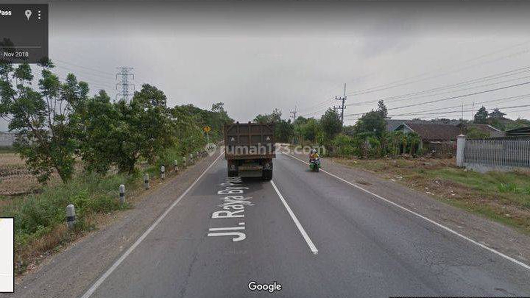 RS23. Dijual Tanah Area Komersial di Jalan Raya Bypass Mojoerkto