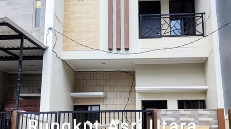 Rumah Baru Gress di Rungkut Asri Utara Surabaya Timur, Minimalis, 2 Lantai, sisa 1 unit aja !!!