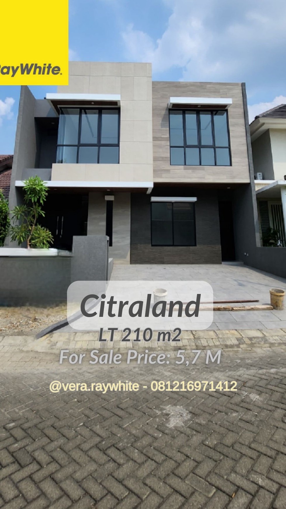 dijual rumah premium high spec baru gress citraland