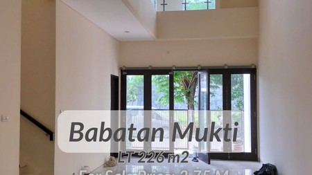 dijual rumah baru gress modern minimalis babatan mukti