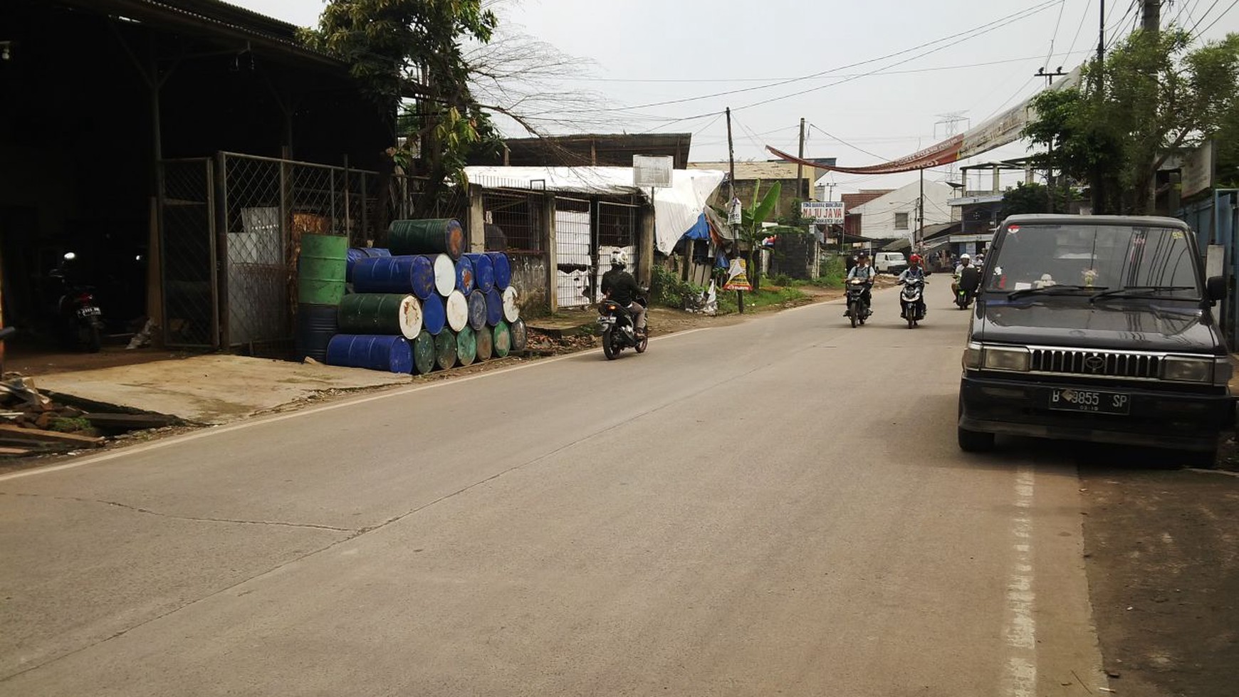 Kavling cocok untuk usaha di Pondok Aren Raya Bintaro.