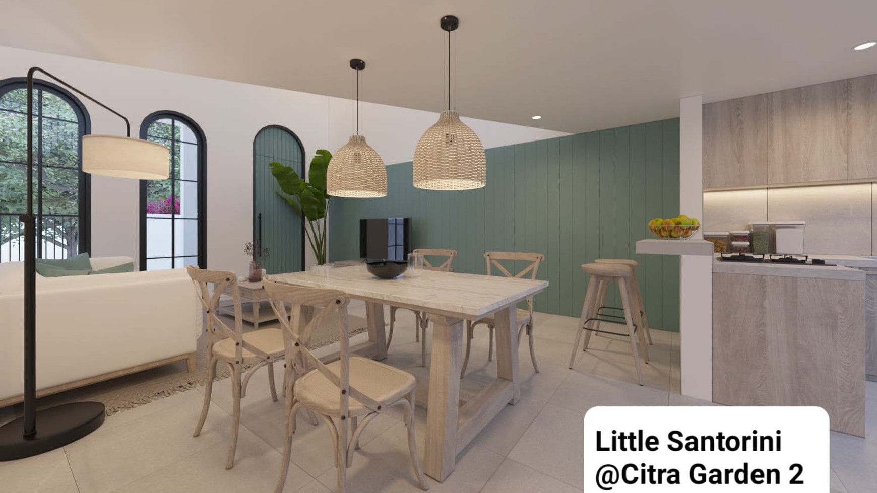 DIJUAL LITTLE SANTORINI @Citra Garden 2